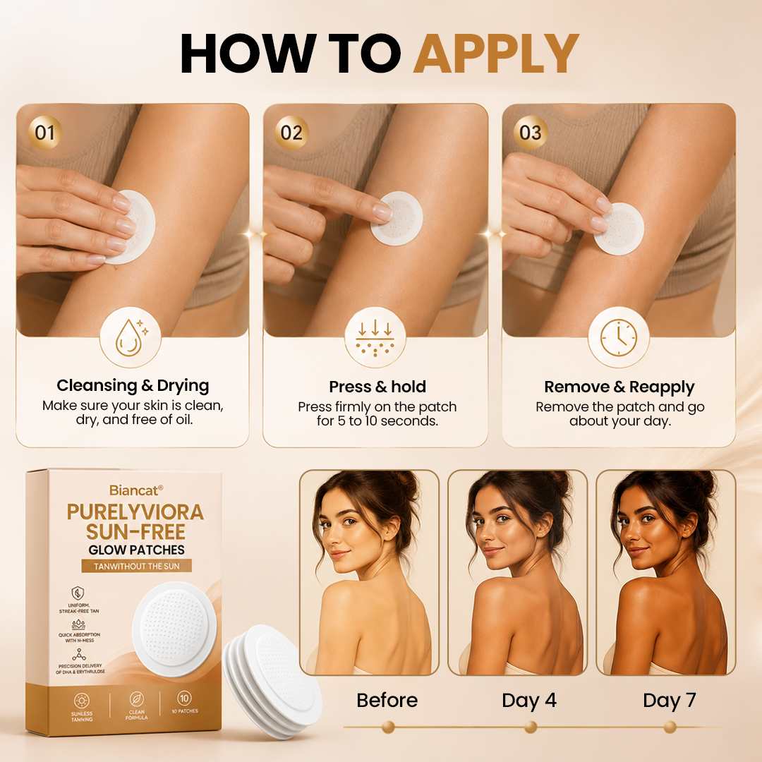 🔥 LIMITED TIME OFFER! 🔥 Biancat®PurelyViora Sun-Free Glow Patches