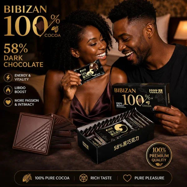 ⚡⏳BIBIZAN™Melty Chocolate for Pleasure and Energy|Rock-Hard in Just 43 Seconds!