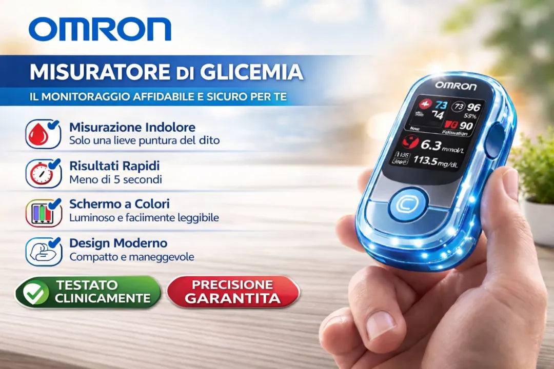 No more needles and pain! 🔥 | Omron™ Non-Invasive Blood Glucose Meter – Easy and Accurate Blood Sugar Monitoring, Wherever You Are 🔥