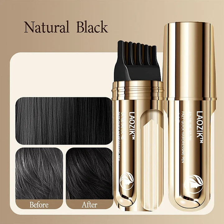 LAOZIK 2-in-1 Convenient Hair Dye Comb For Gray Hair