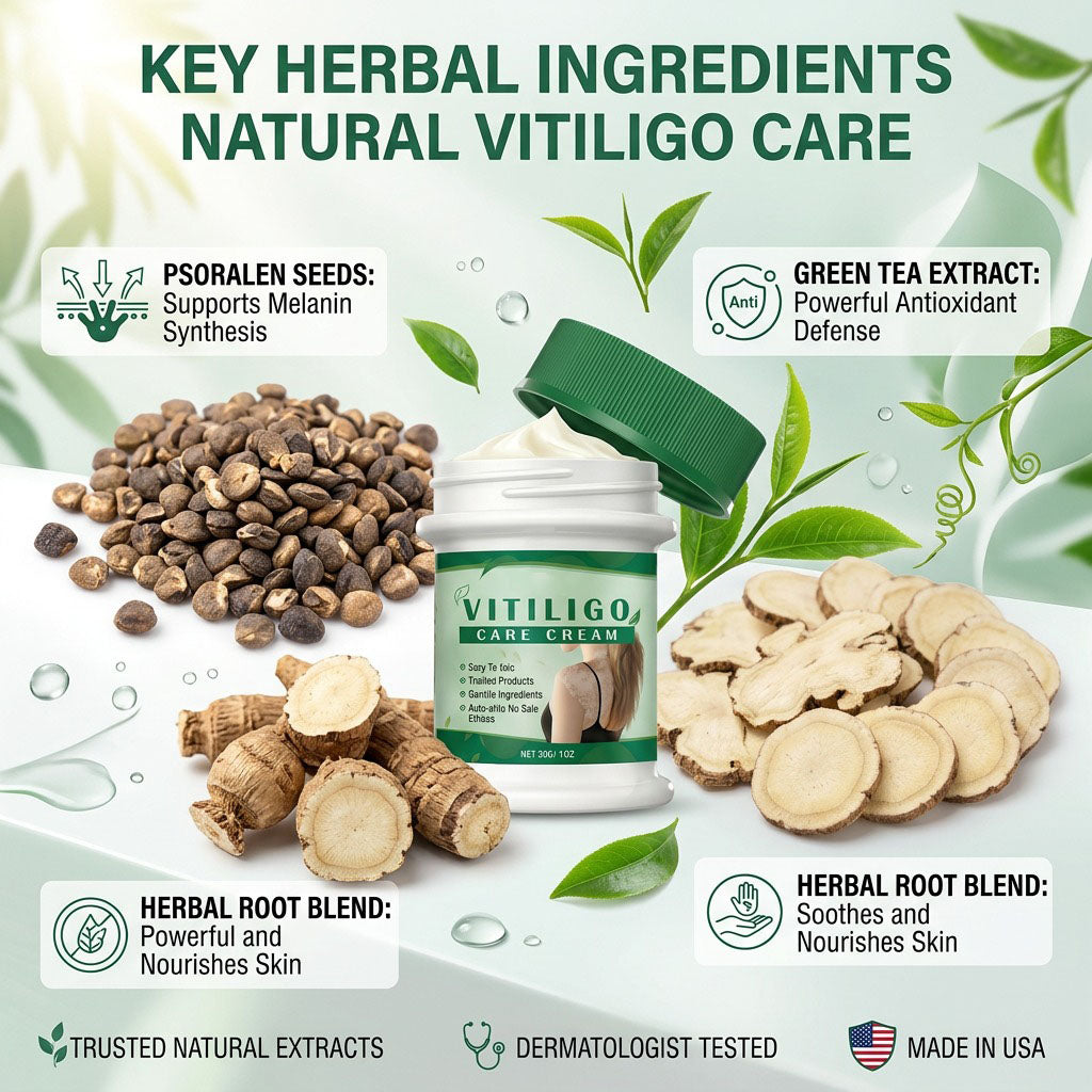 🔥2026 Hot Sale🍃Ceoerty® Herbal Vitiligo Cream - 👨⚕️✅Steroid-Free Botanical Formula | Gentle & Effective for All Skin Types(副本)