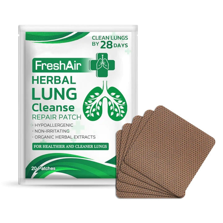 Dugvx™ EXTRA FreshAir Herbal Lung Cleanse Repair Patch