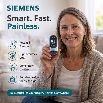 🔥🔥🔥Siemens™ new non-invasive smart blood glucose meter 💉 Painless blood glucose measurement in 3 seconds