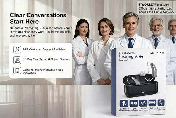 Hot selling🔥🔥 TIWORLD™ Smart Bluetooth Hearing Aids