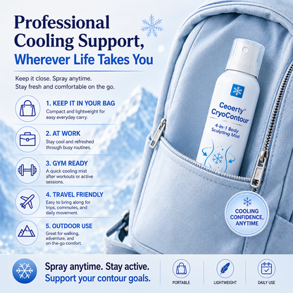 ⏳ Limited Stock Available Today|🔥Ceoerty® CryoContour 4-in-1 Body Sculpting Mist