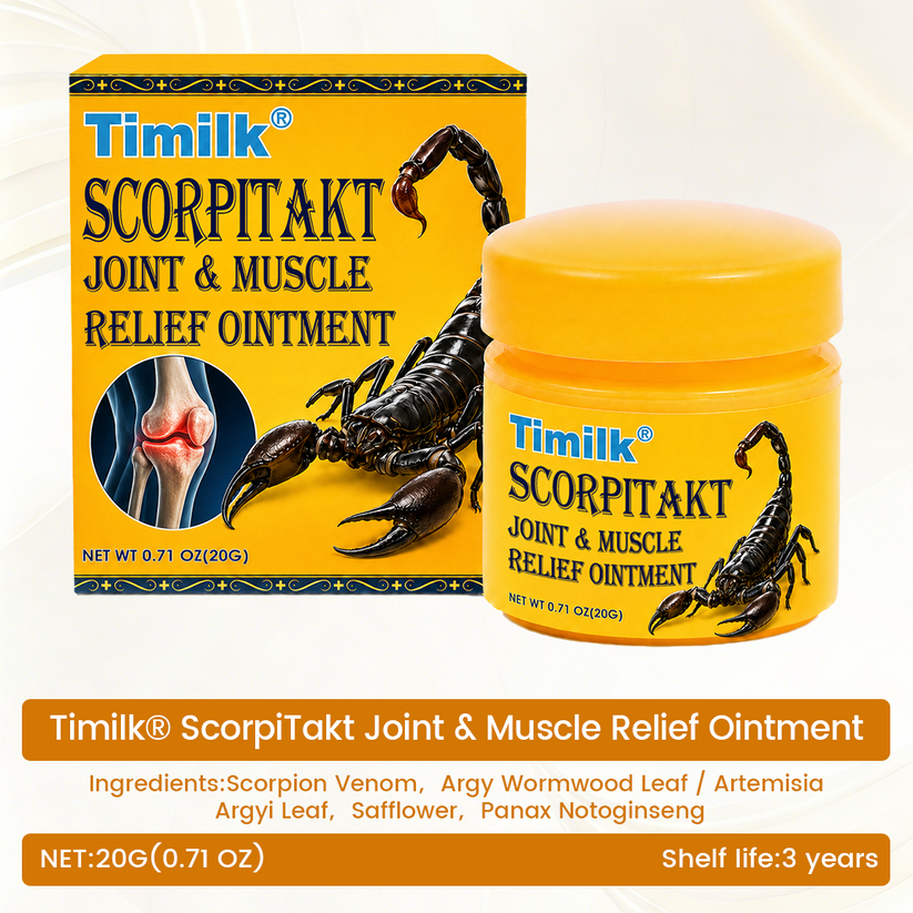 Timilk® ScorpiTakt Joint & Muscle Relief Ointment⏳Limited-time 49% off⏰💥