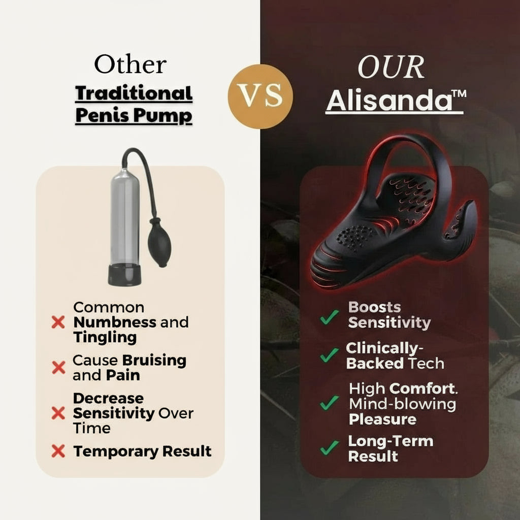 Alisanda™ Vibrating electric male masturbation lock ring charging