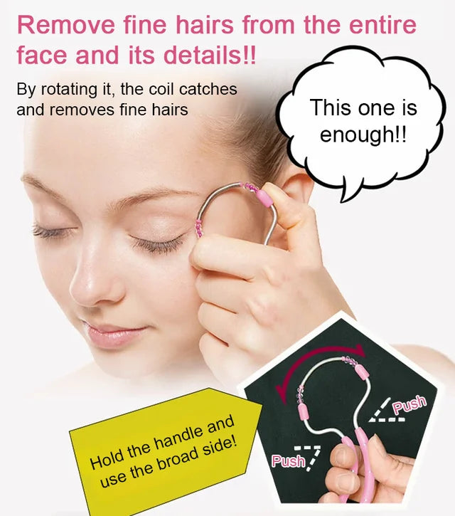 WOMEN'S FACIAL HAIR REMOVERNo shaving required - no chemicals needed.