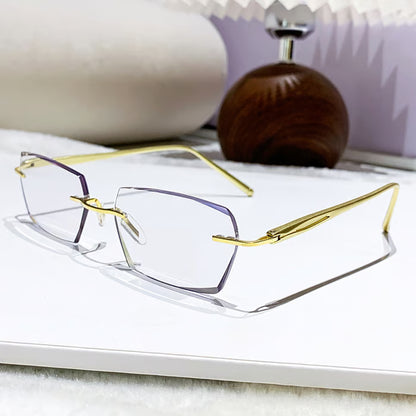 【🕶️ Essilor-Varilux-Co-Created by Designers】Gypsophila Smart Zoom and Color-Changing Reading Glasses