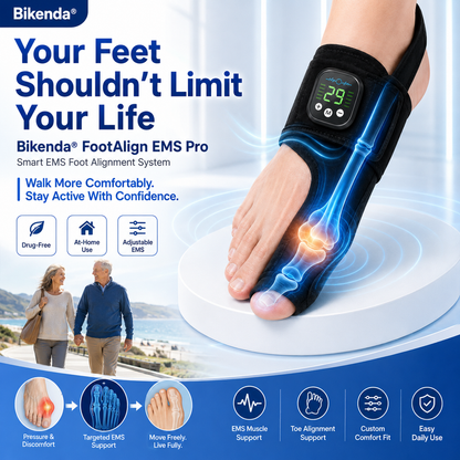 🔥Bikenda® FootAlign EMS Pro —— Advanced EMS Foot Support System🔥