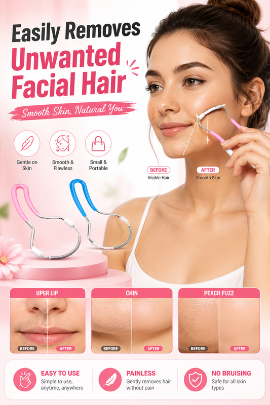 WOMEN'S FACIAL HAIR REMOVERNo shaving required - no chemicals needed.