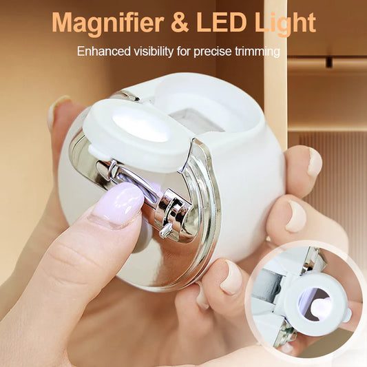 Electric Nail Clipper with Light