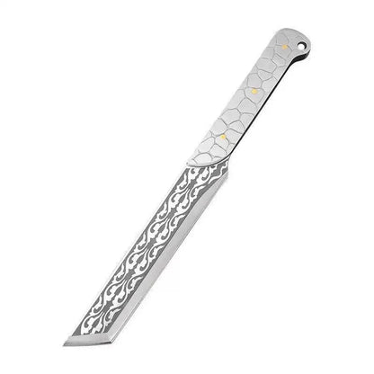 Multi-Functional Full-Tang Knife with Sheath
