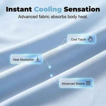 ⌛Limited-Time OfferSolid Color Breathable Cooling Blanket