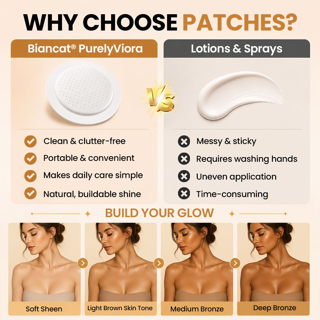 🔥 LIMITED TIME OFFER! 🔥 Biancat®PurelyViora Sun-Free Glow Patches