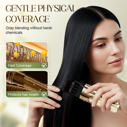 LAOZIK 2-in-1 Convenient Hair Dye Comb For Gray Hair