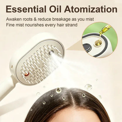 💁‍♀️✨KeshVeda™ 4-in-1 Electric Hair Straightener Massage Keratin Brush⚡⏳Limited-time 48% off