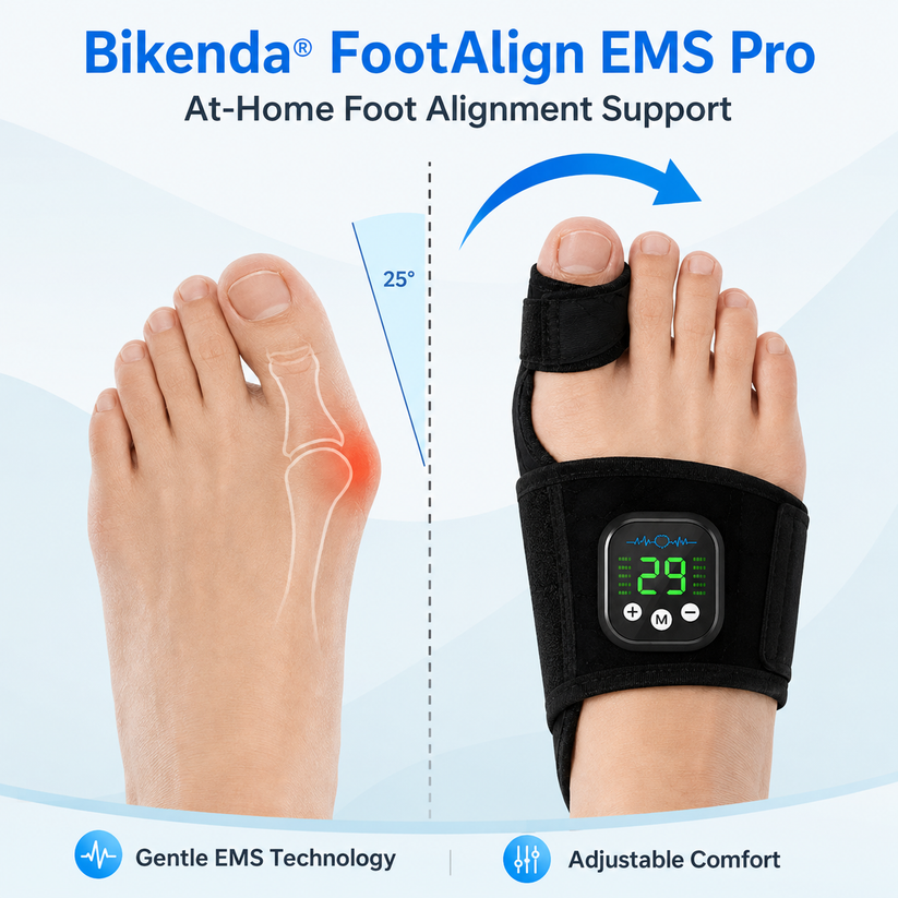 🔥Bikenda® FootAlign EMS Pro —— Advanced EMS Foot Support System🔥