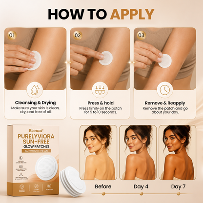 🔥 LIMITED TIME OFFER! 🔥 Biancat®PurelyViora Sun-Free Glow Patches