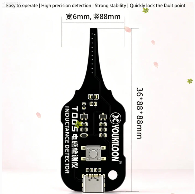 🎌Imported in Japan🎌In-Circuit Electromagnetic Inductance Tester✨Detects hidden currents and circuits with up to 99% accuracy.