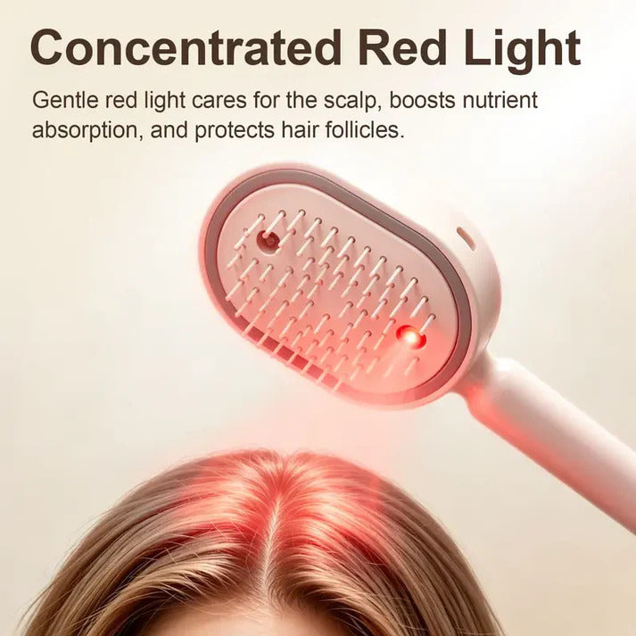 💁‍♀️✨KeshVeda™ 4-in-1 Electric Hair Straightener Massage Keratin Brush⚡⏳Limited-time 48% off