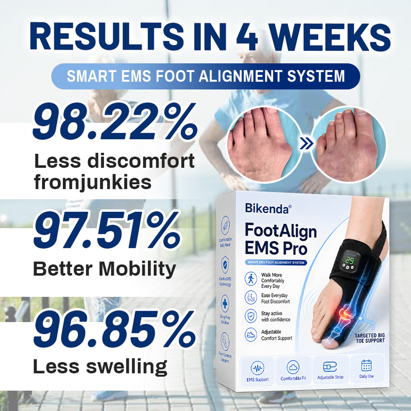 🔥Bikenda® FootAlign EMS Pro —— Advanced EMS Foot Support System🔥