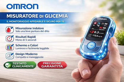 No more needles and pain! 🔥 | Omron™ Non-Invasive Blood Glucose Meter – Easy and Accurate Blood Sugar Monitoring, Wherever You Are 🔥