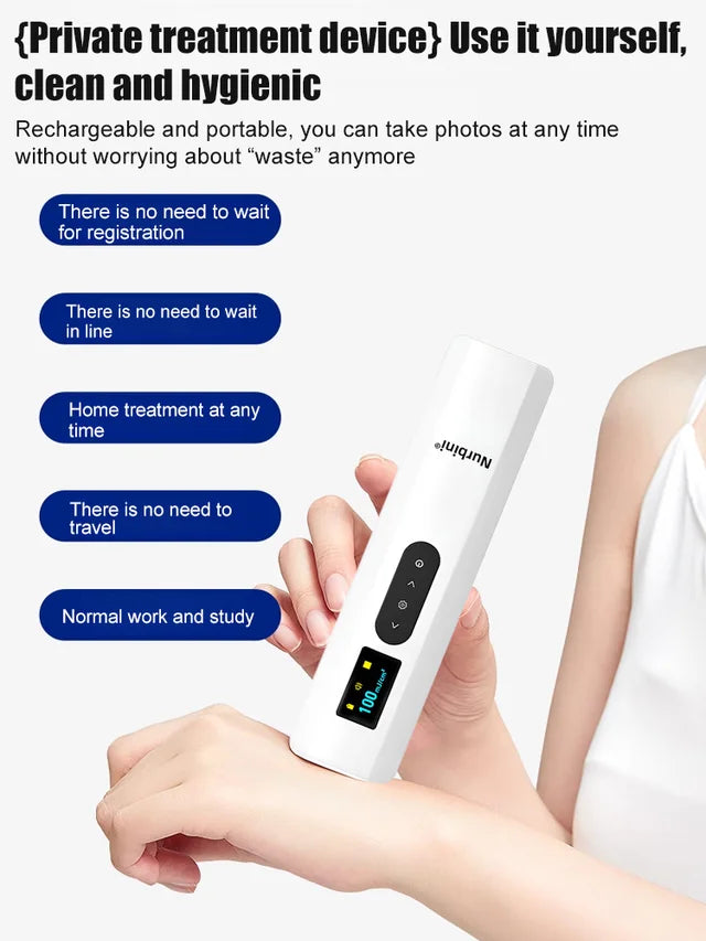 💥Nurbini® DermaBeam Vitiligo Therapy Device⏳Limited-time 48% off⏰💥