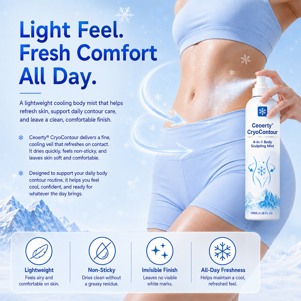 ⏳ Limited Stock Available Today|🔥Ceoerty® CryoContour 4-in-1 Body Sculpting Mist