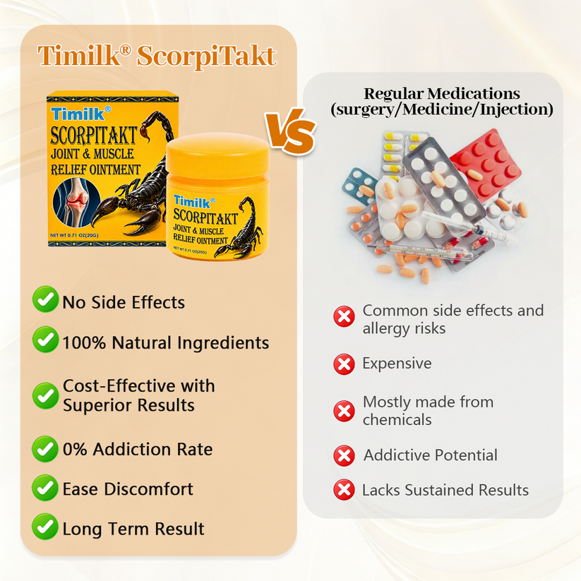Timilk® ScorpiTakt Joint & Muscle Relief Ointment⏳Limited-time 49% off⏰💥