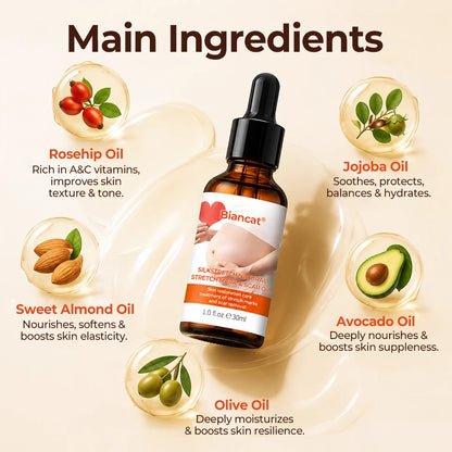 ⚡⏳Limited-time 48% off⏰💥Biancat® SilkStretch Natural Stretch Mark & Scar Oil