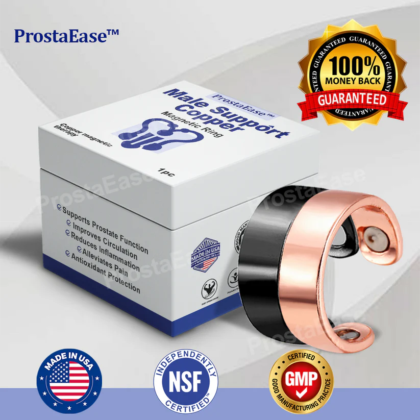 Prostate Ring ProstaEase™ Male Support Copper Magnetic Ring – bryant1202